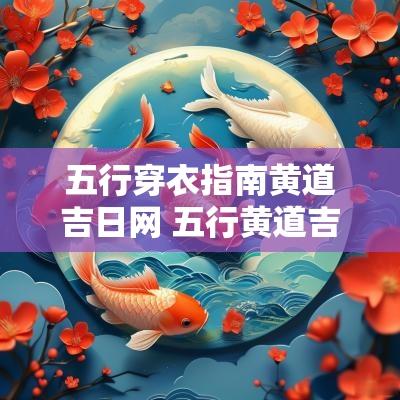 五行穿衣指南黄道吉日网 五行黄道吉日