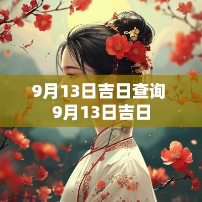 9月13日吉日查询 9月13日吉日