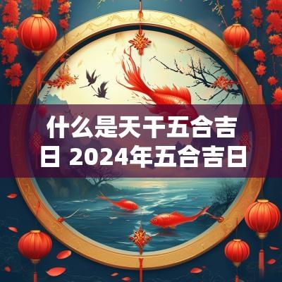 什么是天干五合吉日 2025年五合吉日一览表