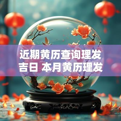 近期黄历查询理发吉日 本月黄历理发吉日查询表