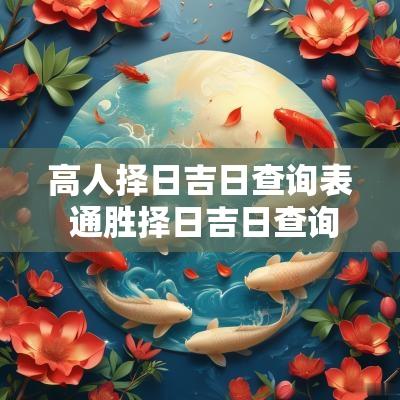 高人择日吉日查询表 通胜择日吉日查询表 高人择日吉日查询表 通胜择日吉日查询表