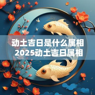 动土吉日是什么属相 2025动土吉日属相