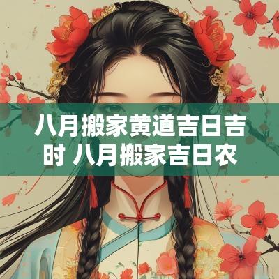 八月搬家黄道吉日吉时 八月搬家吉日农历