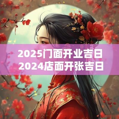 2025门面开业吉日 2025店面开张吉日