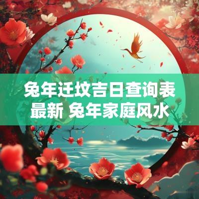 蛇年迁坟吉日查询表最新 蛇年家庭风水吉日大全图