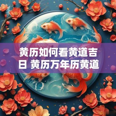 黄历如何看黄道吉日 黄历万年历黄道吉日