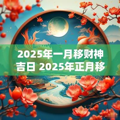 2025年一月移财神吉日 2025年正月移财神吉日
