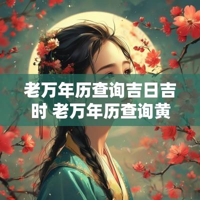 老万年历查询吉日吉时 老万年历查询黄道吉日