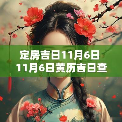 定房吉日11月6日 11月6日黄历吉日查询