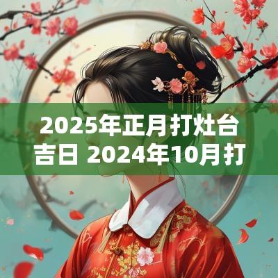 2025年正月打灶台吉日 2025年10月打灶台黄道吉日