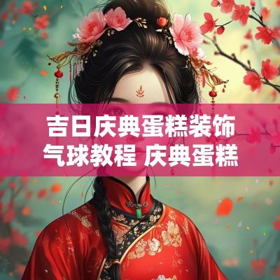 吉日庆典蛋糕装饰气球教程 庆典蛋糕气球装饰