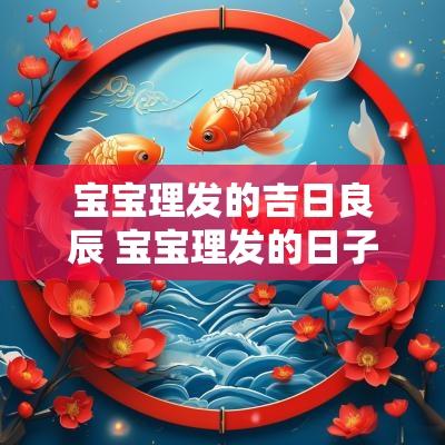 宝宝理发的吉日良辰 宝宝理发的日子