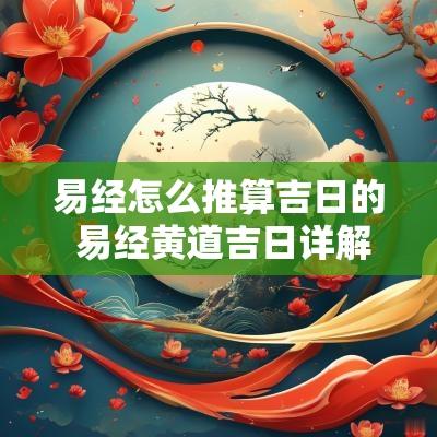 易经怎么推算吉日的 易经黄道吉日详解