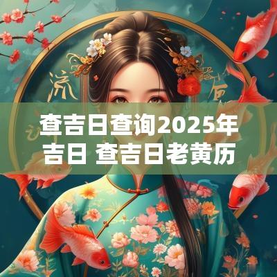 查吉日查询2025年吉日 查吉日老黄历