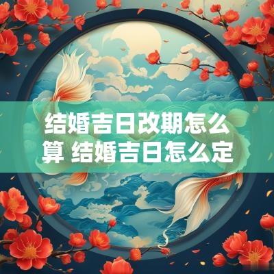 结婚吉日改期怎么算 结婚吉日怎么定