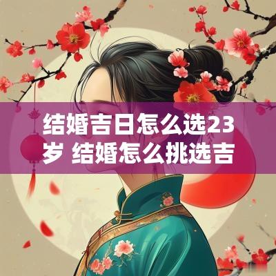 结婚吉日怎么选23岁 结婚怎么挑选吉日