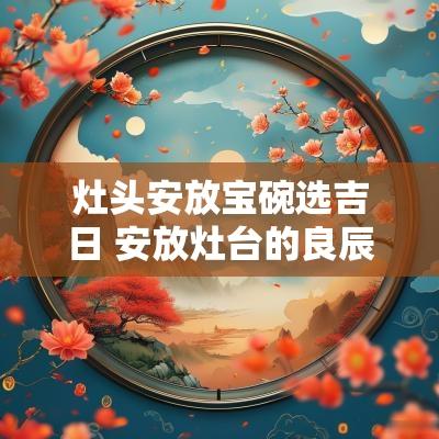 灶头安放宝碗选吉日 安放灶台的良辰吉日