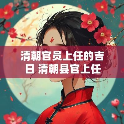 清朝官员上任的吉日 清朝县官上任