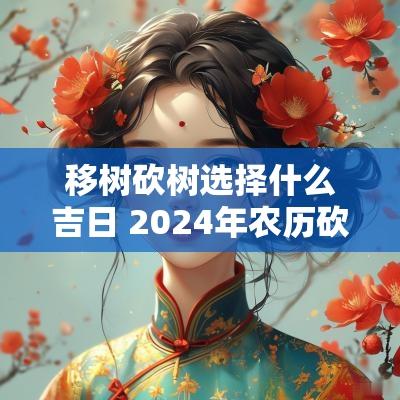 移树砍树选择什么吉日 2025年农历砍树吉日
