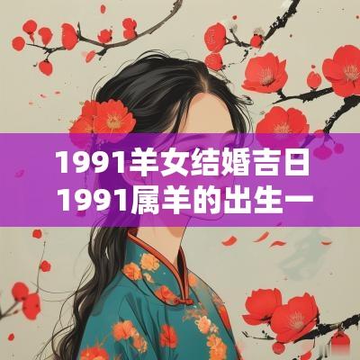 1991羊女结婚吉日 1991属羊的出生一月哪天是吉日