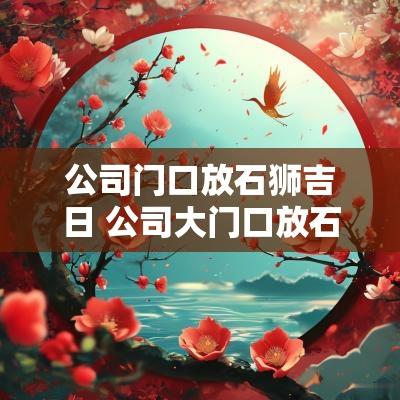 公司门口放石狮吉日 公司大门口放石狮子什么寓意
