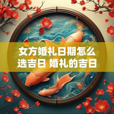 女方婚礼日期怎么选吉日 婚礼的吉日怎么选的