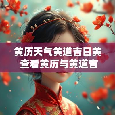 黄历天气黄道吉日黄 查看黄历与黄道吉日