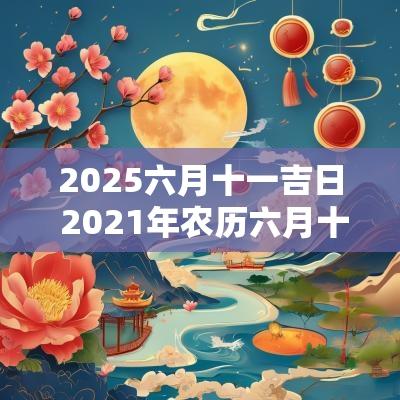 2025六月十一吉日 2025年农历六月十六黄道吉日