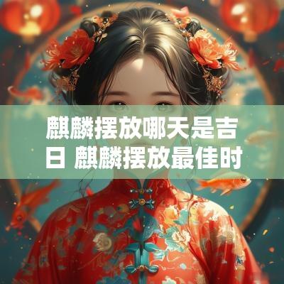 麒麟摆放哪天是吉日 麒麟摆放最佳时间