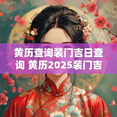 黄历查询装门吉日查询 黄历2025装门吉日查询