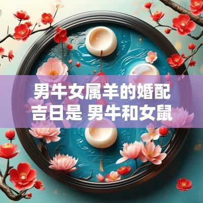 男牛女属羊的婚配吉日是 男牛和女鼠结婚吉日