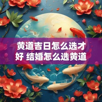 黄道吉日怎么选才好 结婚怎么选黄道吉日