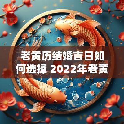 老黄历结婚吉日如何选择 2025年老黄历最佳结婚吉日