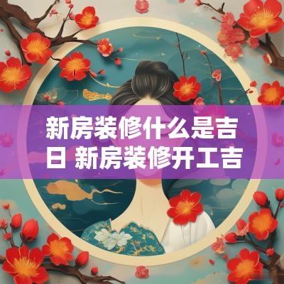 新房装修什么是吉日 新房装修开工吉日一览表