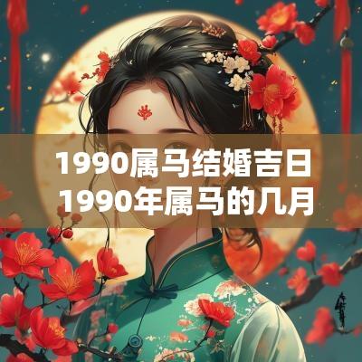 1990属马结婚吉日 1990年属马的几月结婚最好