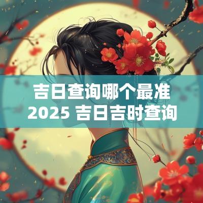 吉日查询哪个最准2025 吉日吉时查询大全2025