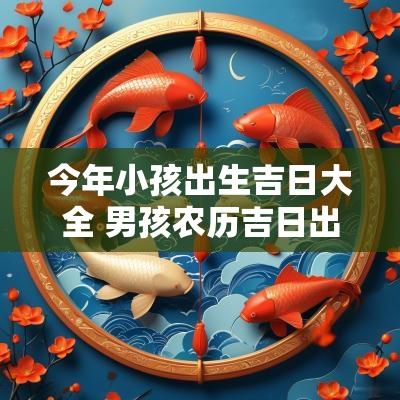 今年小孩出生吉日大全 男孩农历吉日出生吉利