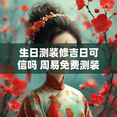 生日测装修吉日可信吗 周易免费测装修吉日