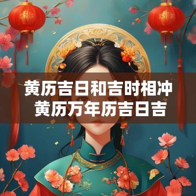 黄历吉日和吉时相冲 黄历万年历吉日吉时