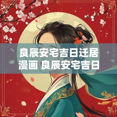 良辰安宅吉日迁居漫画 良辰安宅吉日迁居与国同庆