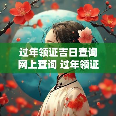 过年领证吉日查询网上查询 过年领证吉日查询网站免费