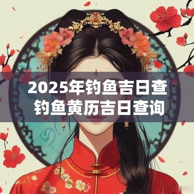2025年钓鱼吉日查 钓鱼黄历吉日查询