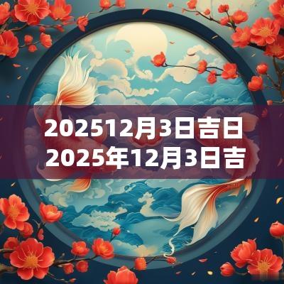 202512月3日吉日 2025年12月3日吉日