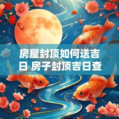 房屋封顶如何送吉日 房子封顶吉日查询表