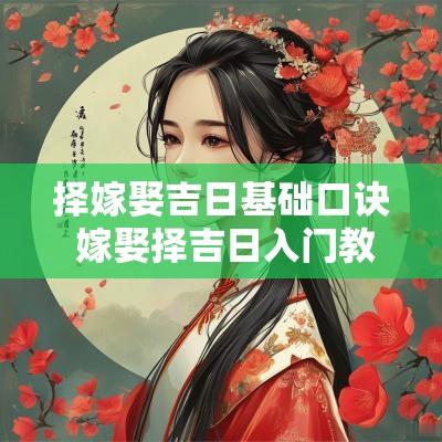 择嫁娶吉日基础口诀 嫁娶择吉日入门教程完整版