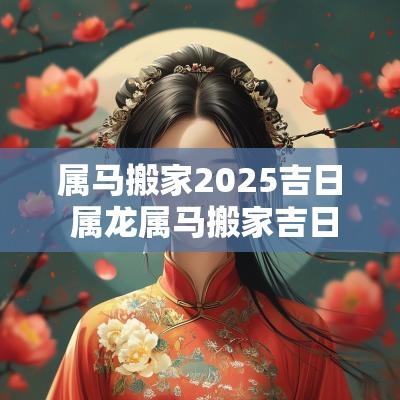 属马搬家2025吉日 属龙属马搬家吉日查询