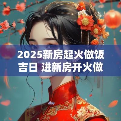 2025新房起火做饭吉日 进新房开火做饭吉日