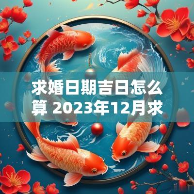 求婚日期吉日怎么算 2025年12月求婚吉日