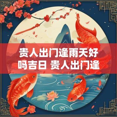 贵人出门逢雨天好吗吉日 贵人出门逢多雨