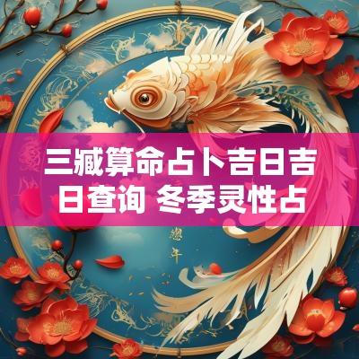 三臧算命占卜吉日吉日查询 冬季灵性占卜吉日大全图解